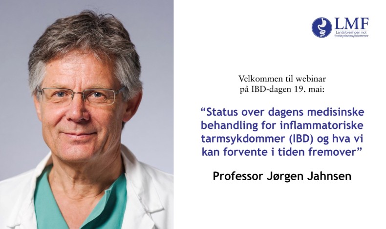 IBD-webinar åpent for alle
