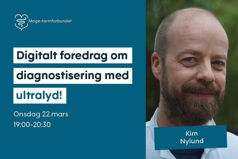 Digitalt foredrag om diagnostisering og oppfølging av IBD med ultralyd